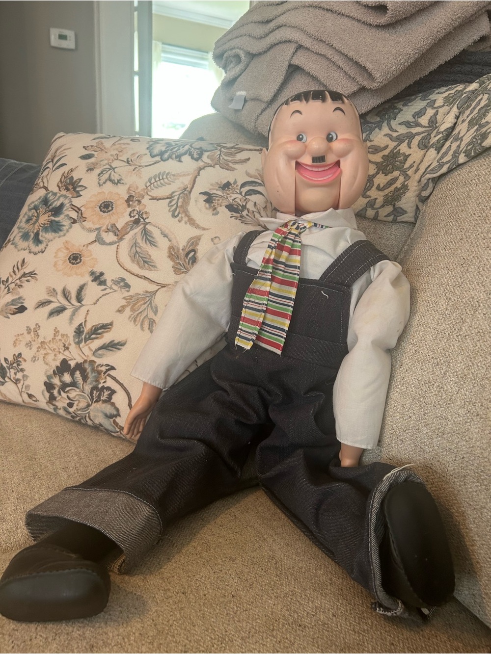 Vintage Hardy doll ventriloquist